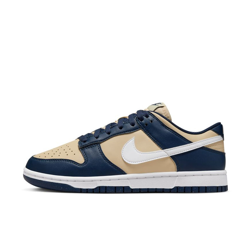 DD1873-401 Nike Dunk Low Next Nature Midnight Navy Gold (Women's)