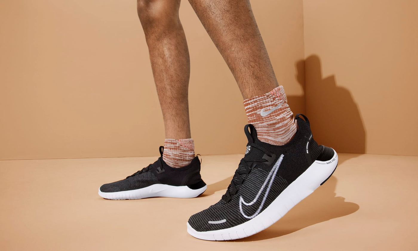 FB1276-002 Nike Free RN Next Nature Black White Men's