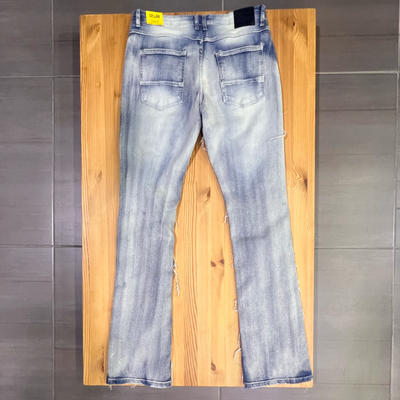S3016 Spark Flare Fit Jeans Stacked Denim Tint