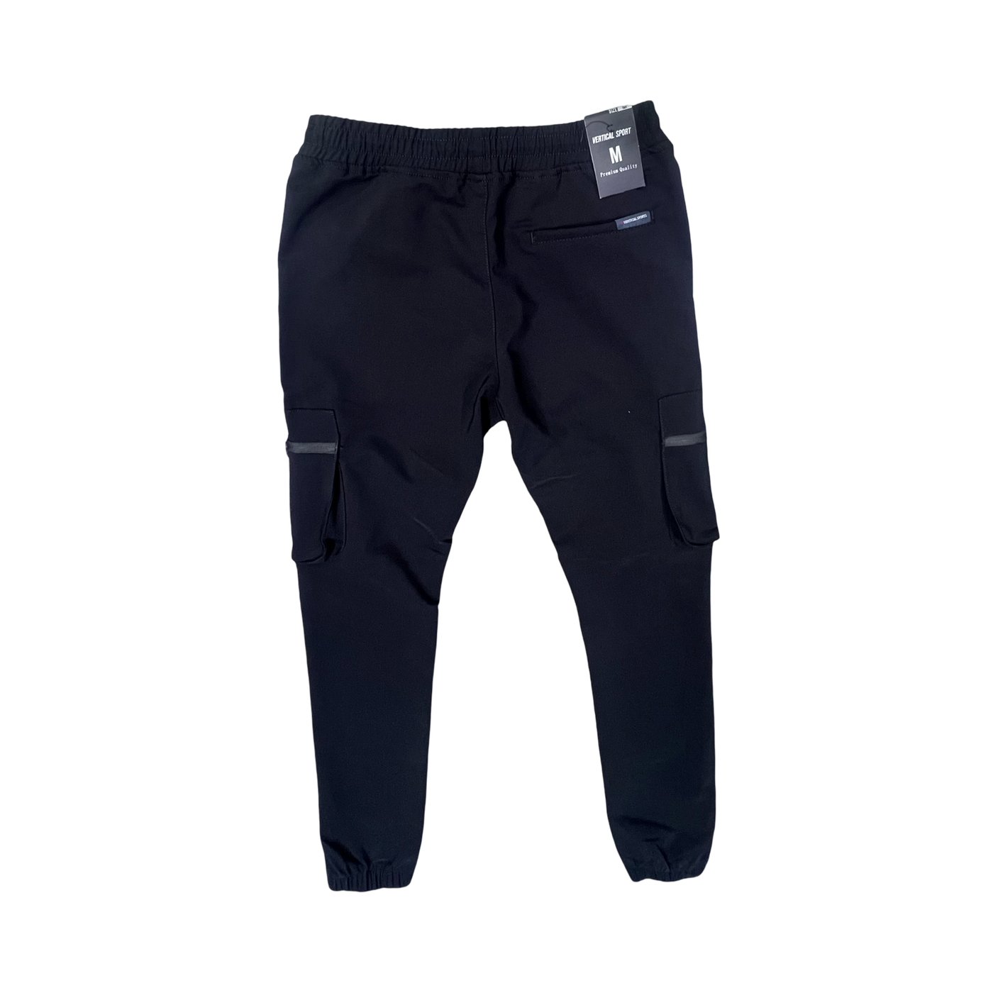 EM3 Vertical Sport Flex Quick Dry Tech Fleece Cargo Pants Black