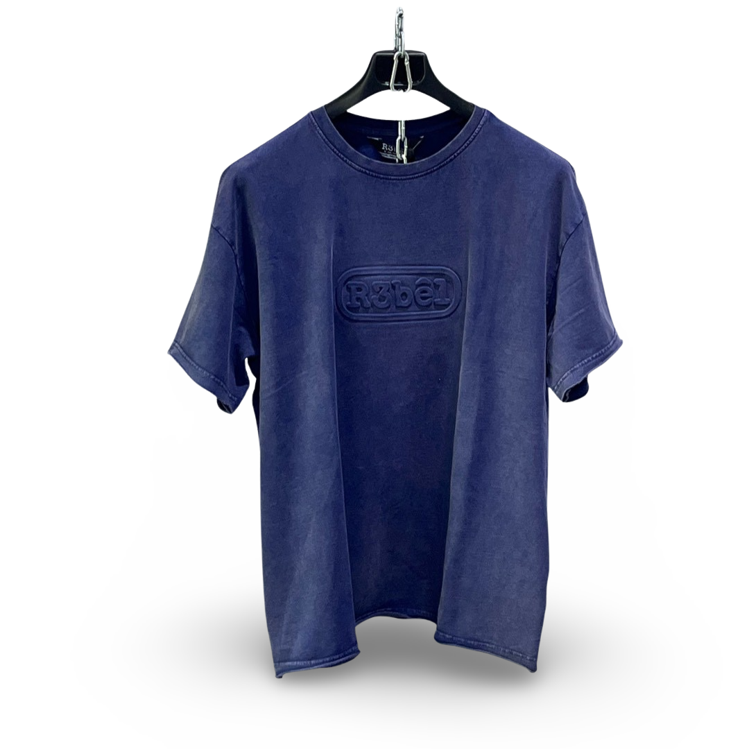 631101 R3bel Oversized T-Shirt Dark Indigo
