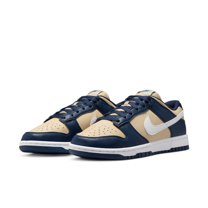 DD1873-401 Nike Dunk Low Next Nature Midnight Navy Gold (Women's)