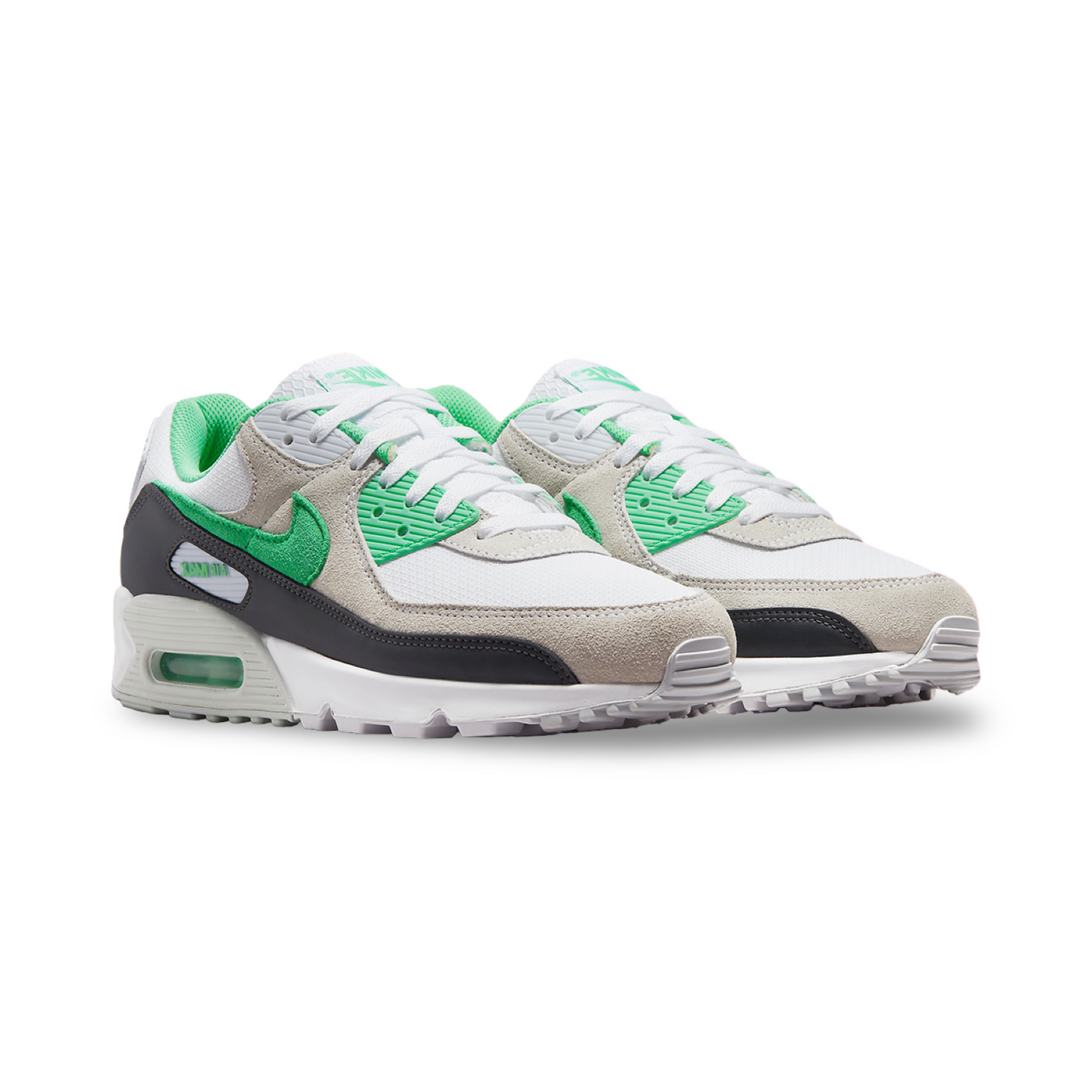 DM0029-104 Nike Air Max 90 White Spring Green Men's
