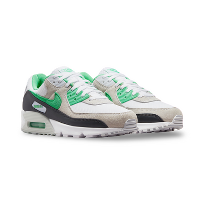 DM0029-104 Nike Air Max 90 White Spring Green Men's