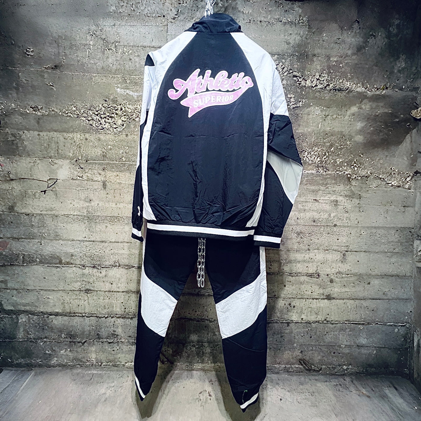 FLJ304/FLP304 Fifth Loop Athletic Superior Tracksuit Set Black Pink White