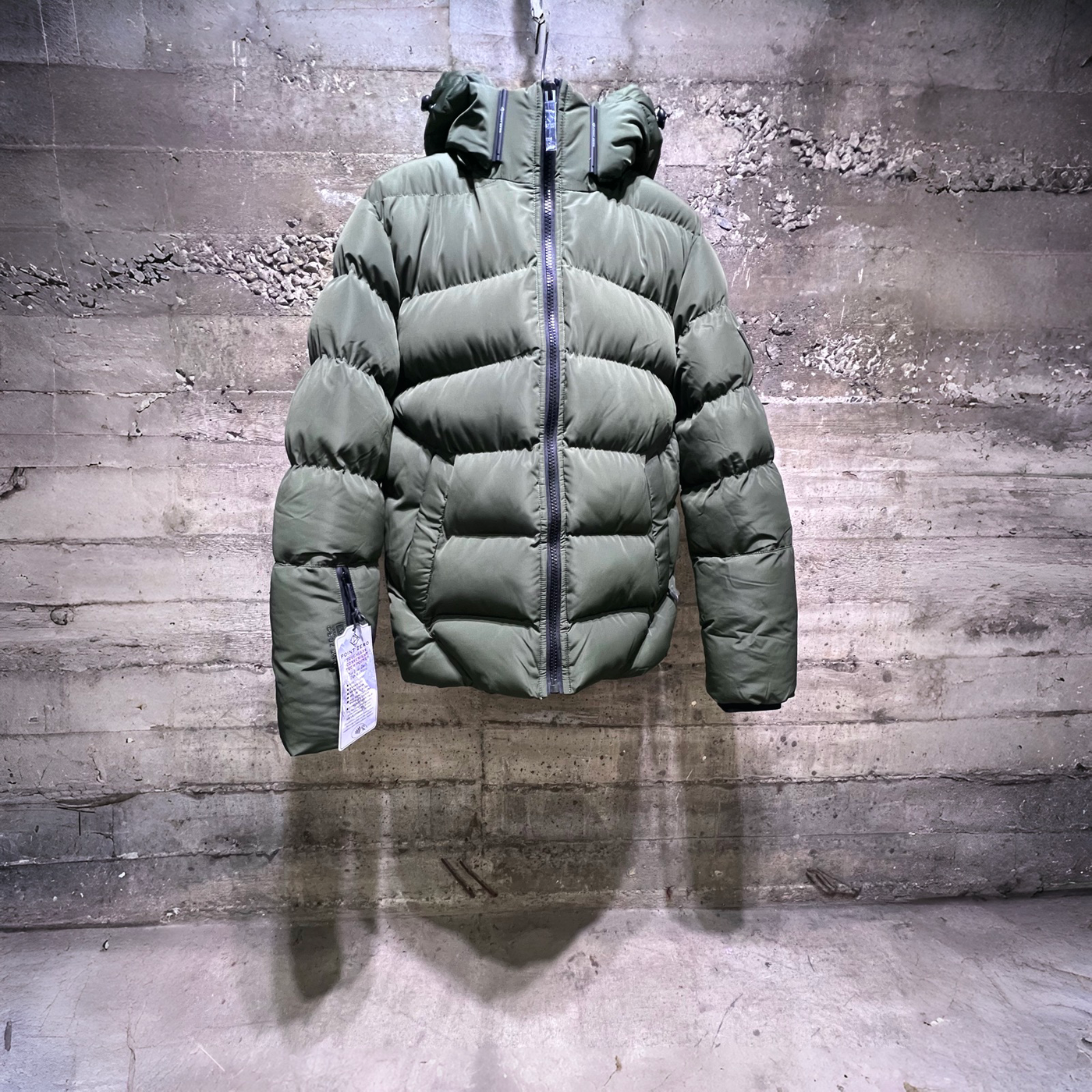 7368207 Piont Zero Avalanche Quilted Touchless Puffer Jacket Black