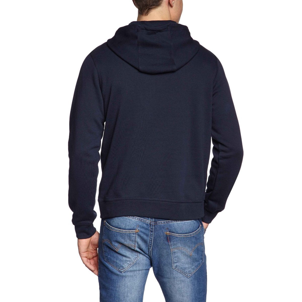 611457-410 Nike Men's Sportswear Club Swoosh Pullover Hoodie Blue