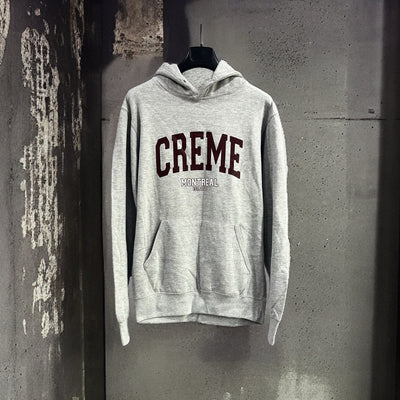 CREME Grey Varsity Hoodie