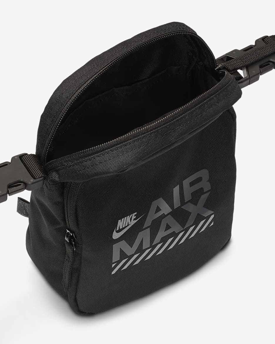 HF6967-010 Nike Heritage Crossbody Bag (4L) Black