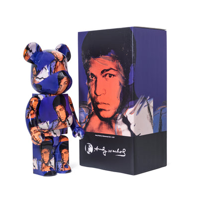 Bearbrick Andy Warhol's Muhammad Ali 1000%