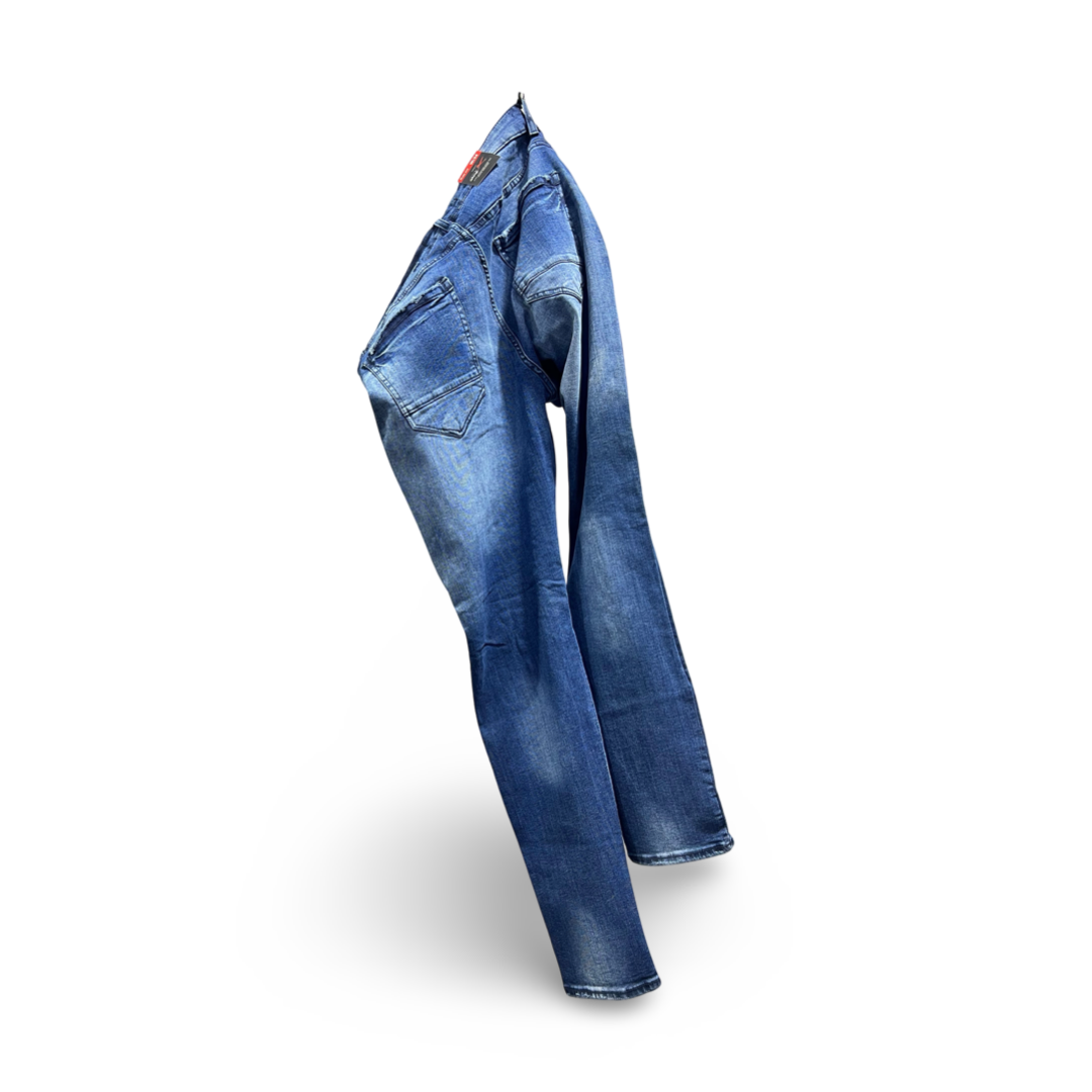 JNS0036 Matrix Jeans Slim Fit Blue Premium Spandex Denim Skinny