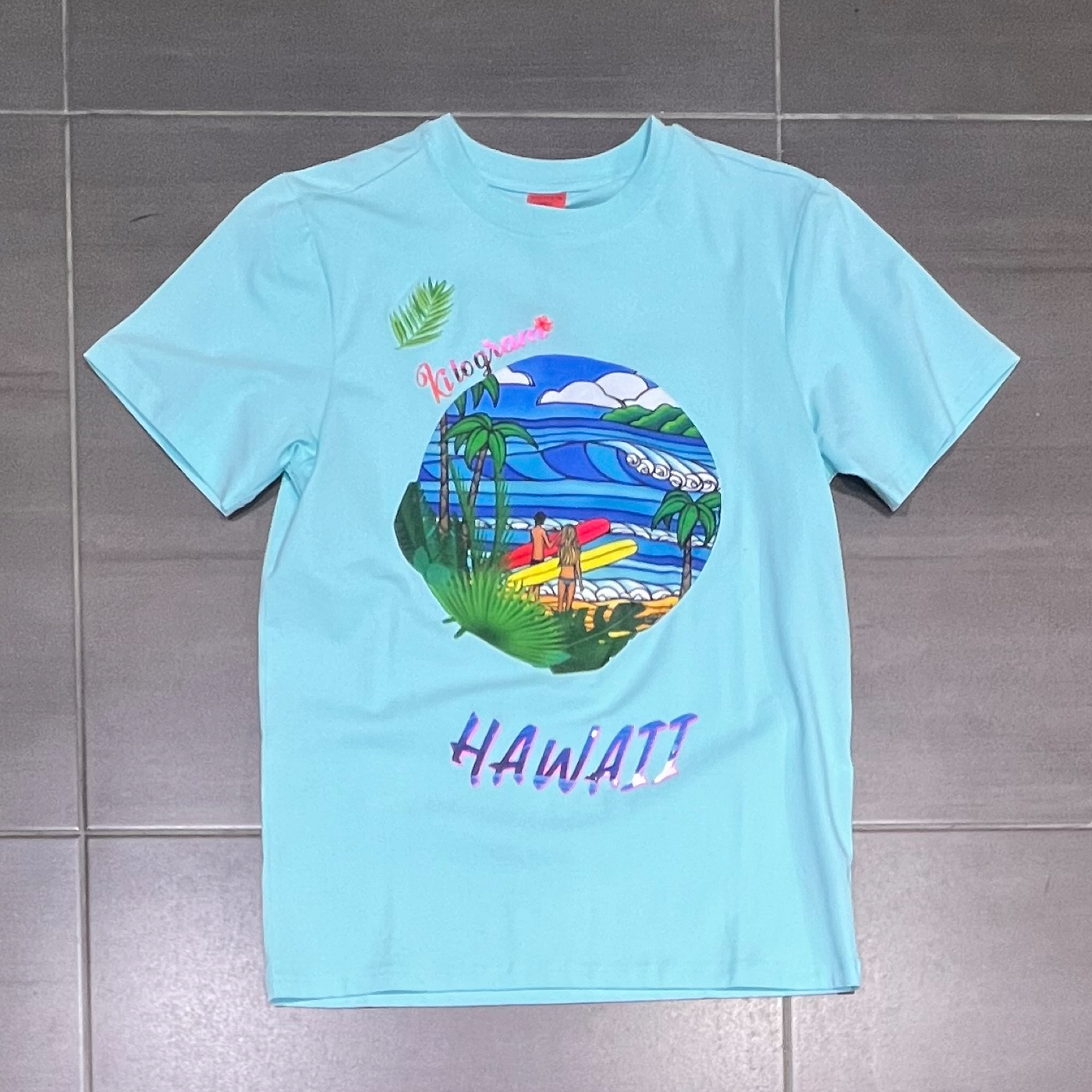 TS2203 Kilogram Hawaii T-Shirt Turquoise