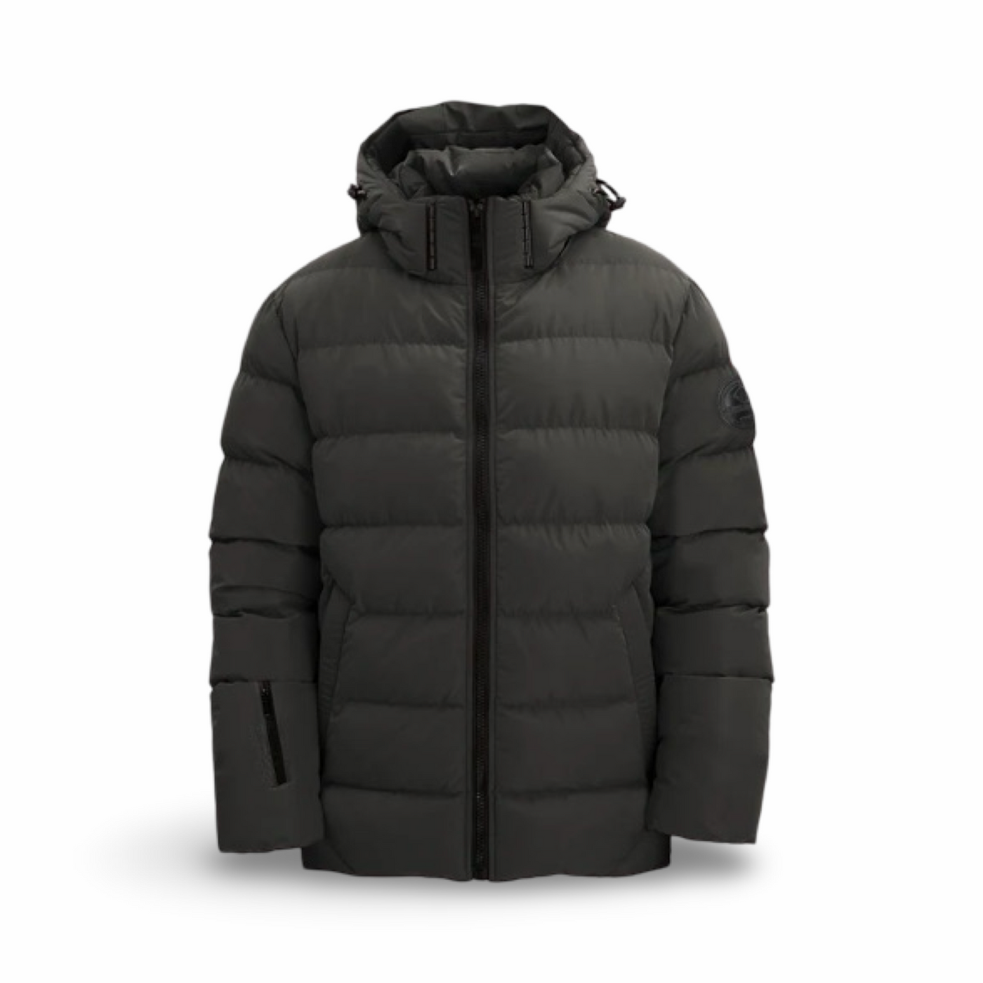 7368207 Piont Zero Avalanche Quilted Touchless Puffer Jacket Black