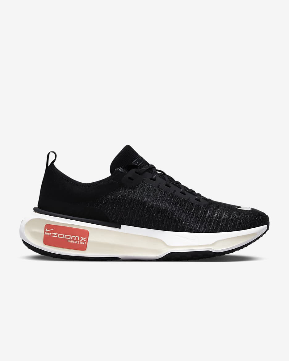 DR2615-001 Nike ZoomX Invincible Run 3 Black White Men's