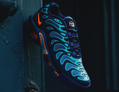 FD4290-400 Nike Air Max Plus Drift Midnight Navy Total Orange (M)