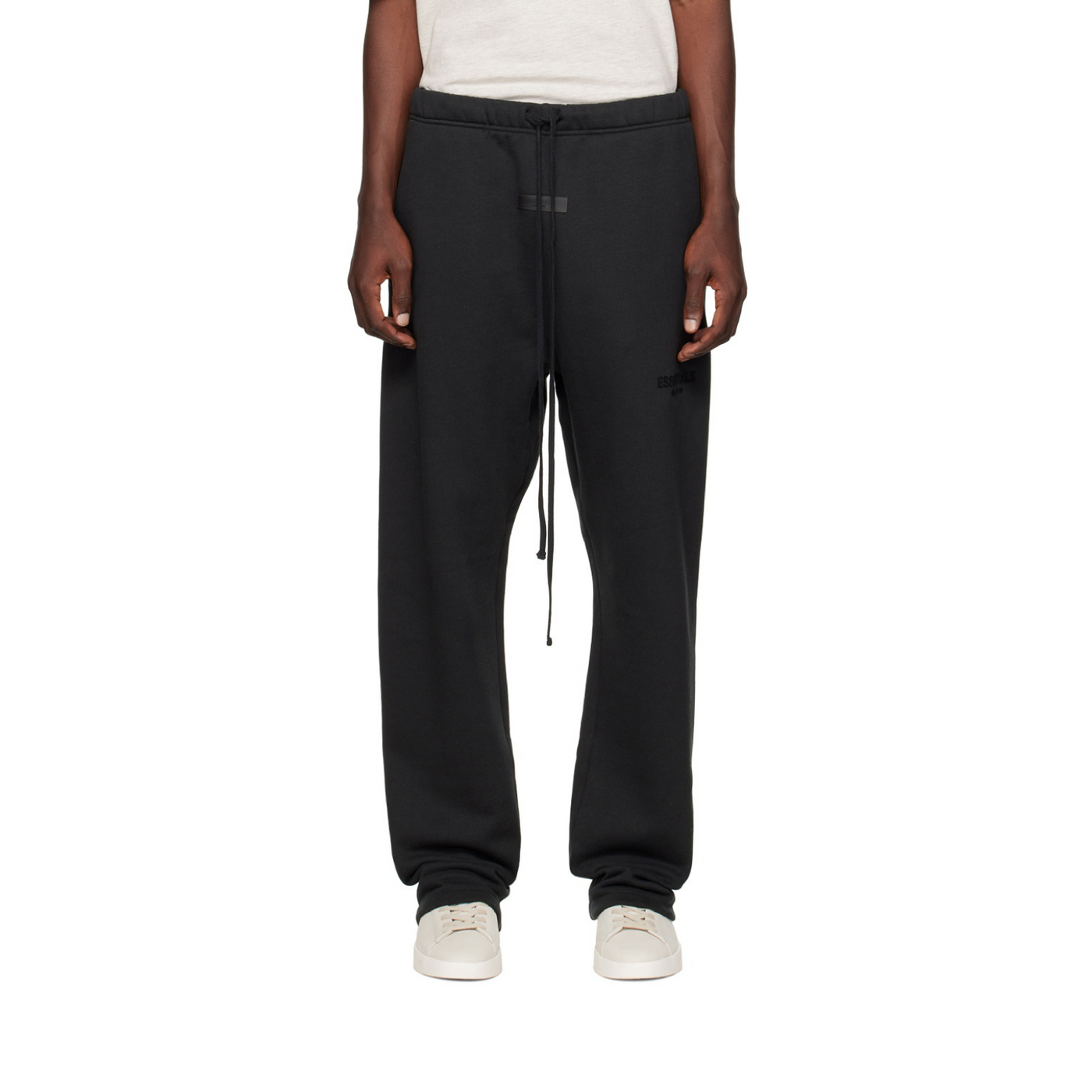 Fear of God Essentials Relaxed Sweatpant Stretch Limo Black Men's - SS22