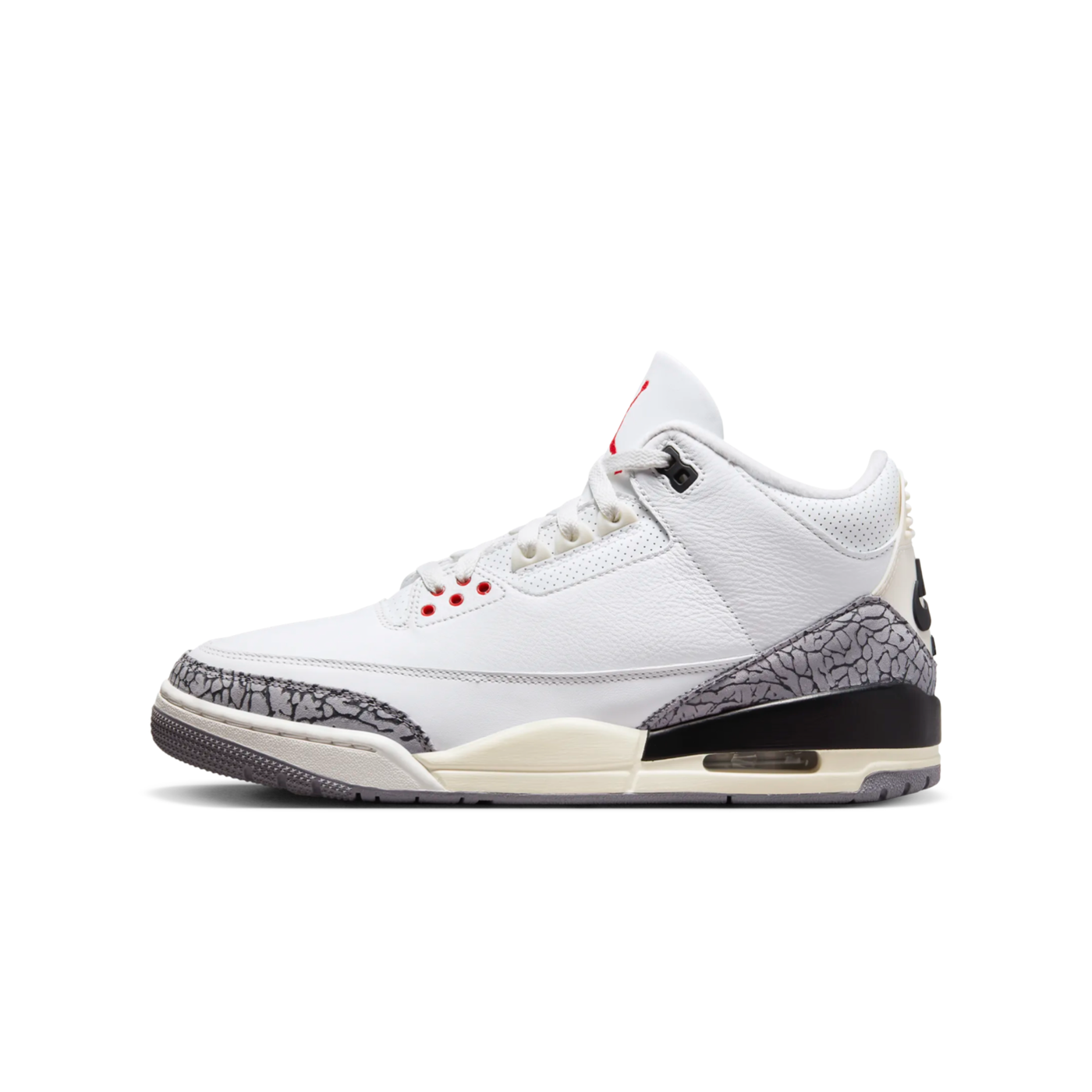 DN3707-100 Jordan 3 Retro White Cement Reimagined Men's