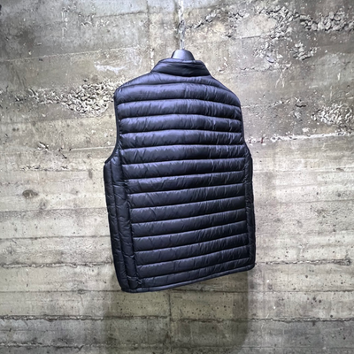 CM158 GK Collection Down Puffer  Sleeveless Winter Vest Jacket Black