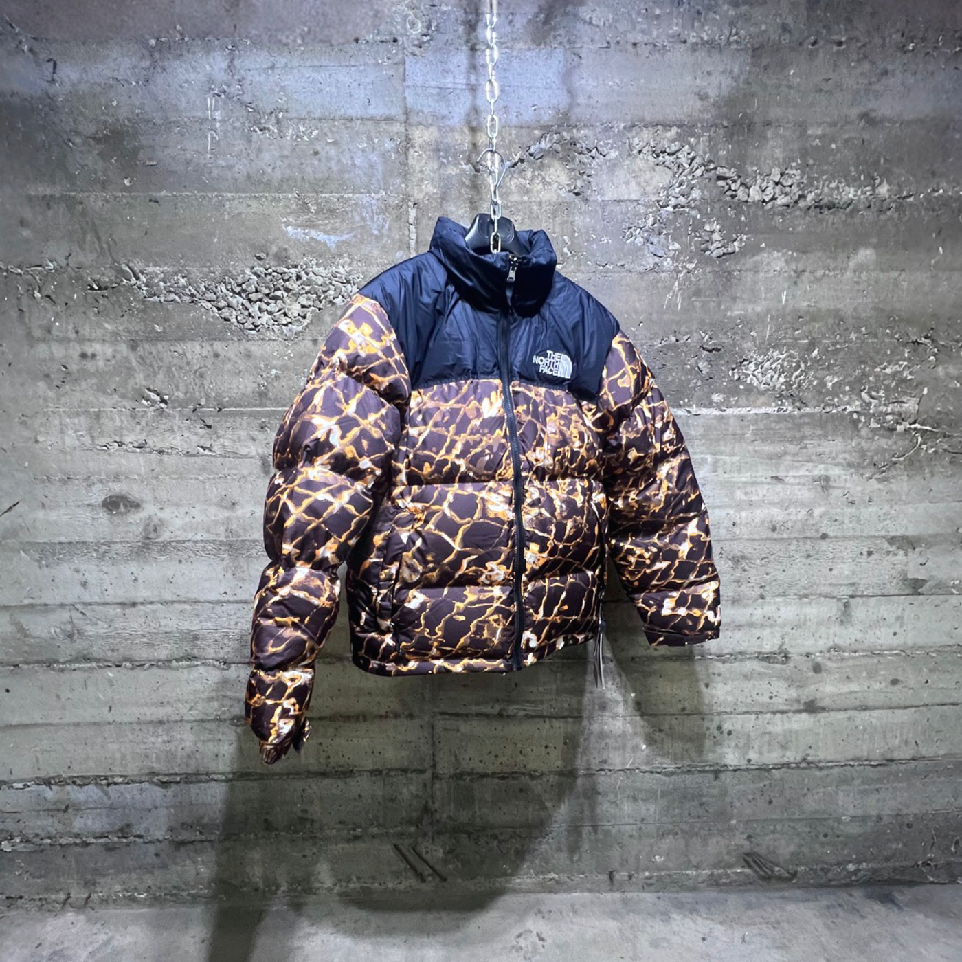 NF0A3C8DOS3 The North Face 1996 Retro Nuptse Jacket Coal Brown