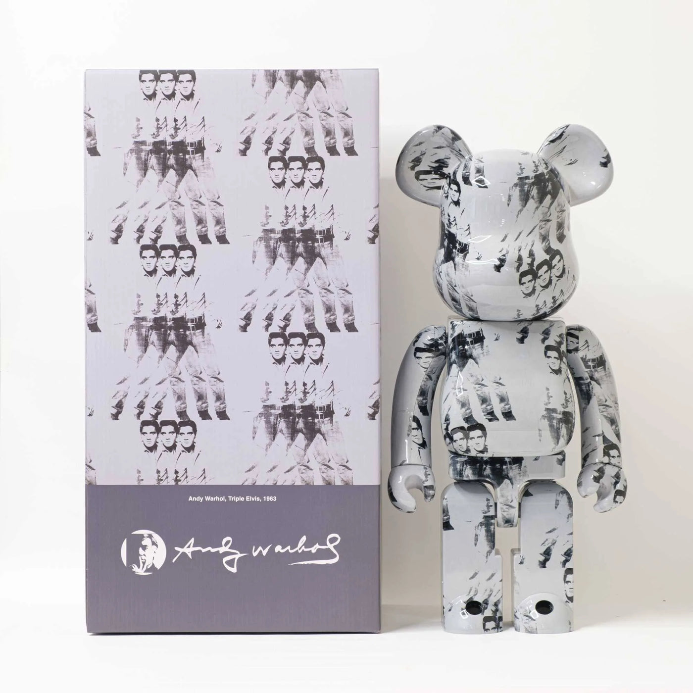 Bearbrick Andy Warhol's Elvis Presley 1000%