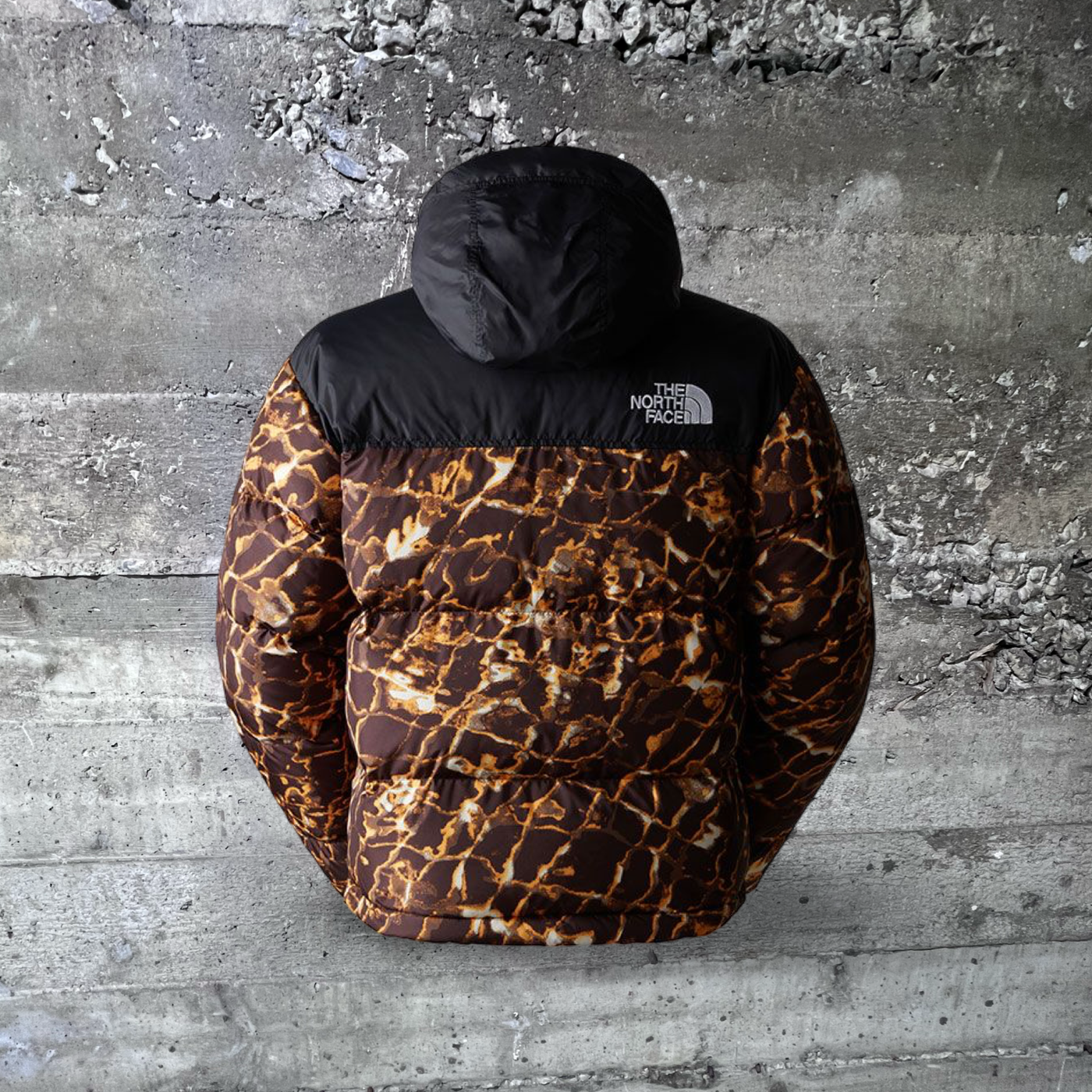 NF0A3C8DOS3 The North Face 1996 Retro Nuptse Jacket Coal Brown