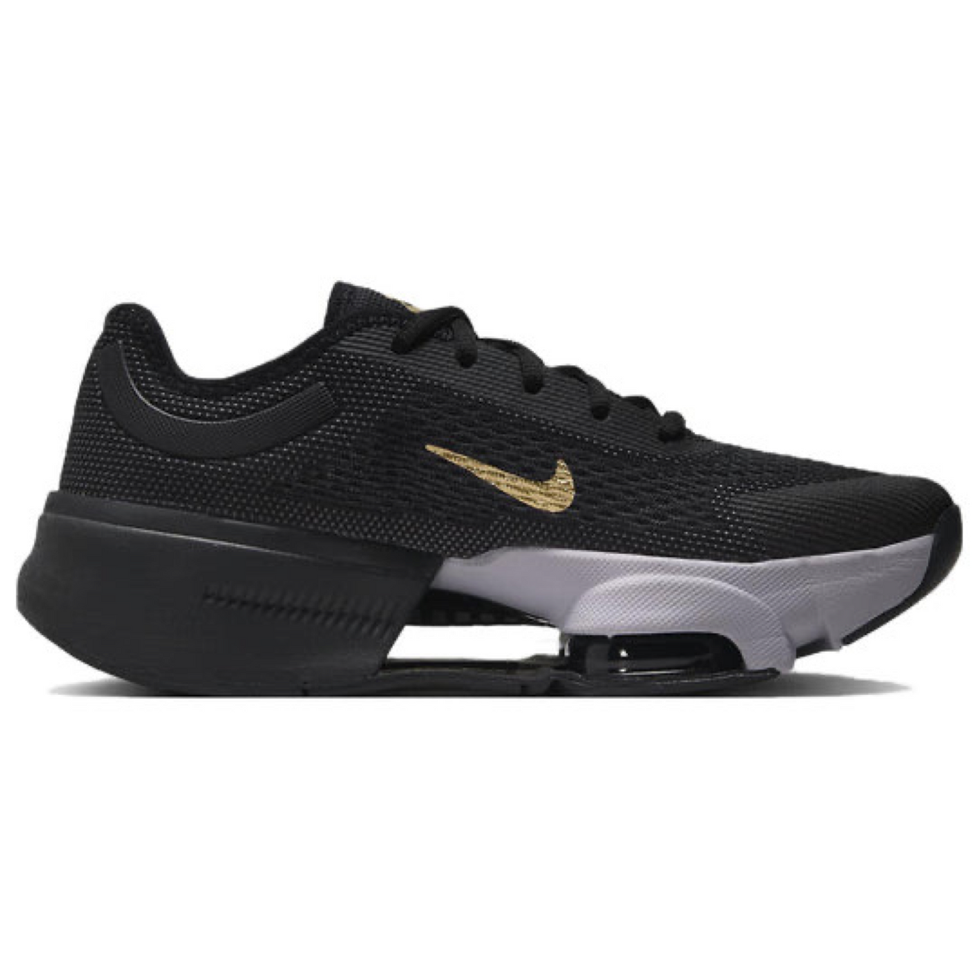 FB7154-001 Nike Air Zoom SuperRep 4 Next Nature Premium Black Fireberry Gold Women