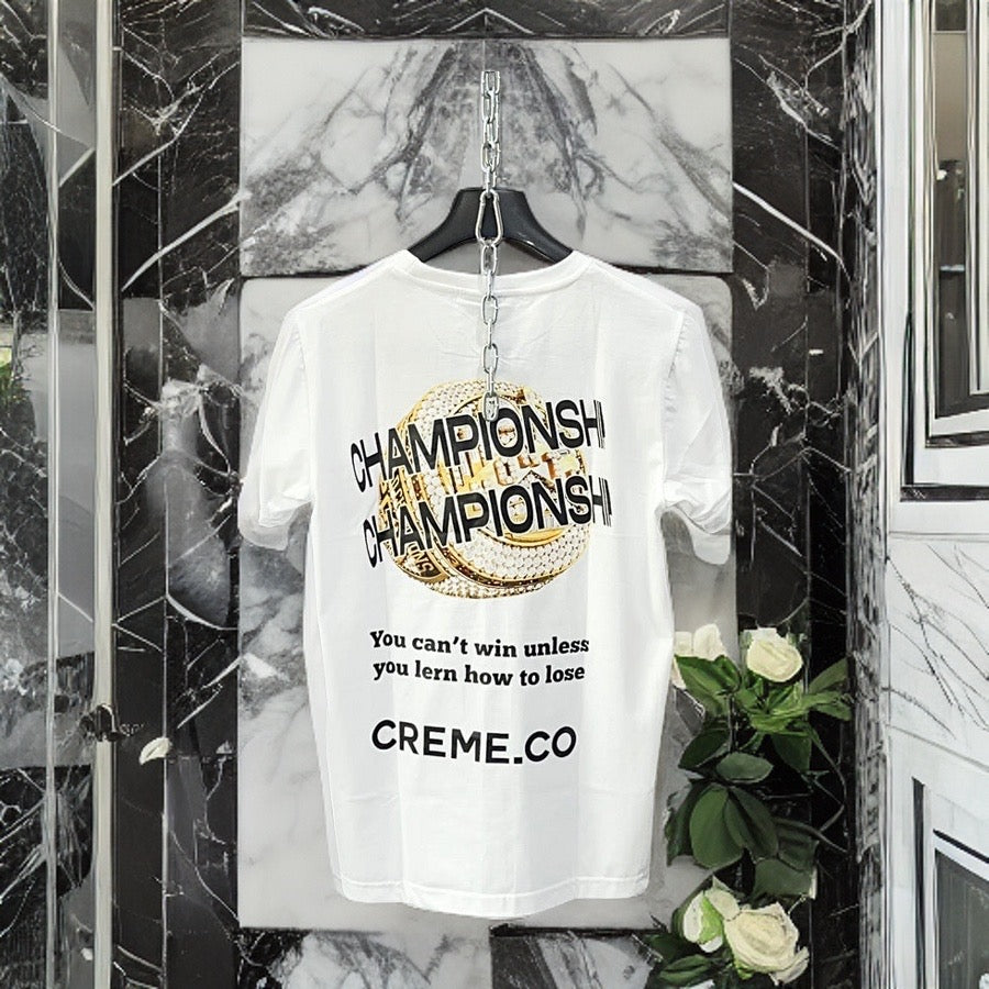 CC003MC Creme Clothing Championship Graphic T-Shirt