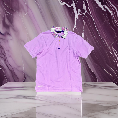 PS459 Original Fables Utopia Pique Collared Tee Mauve