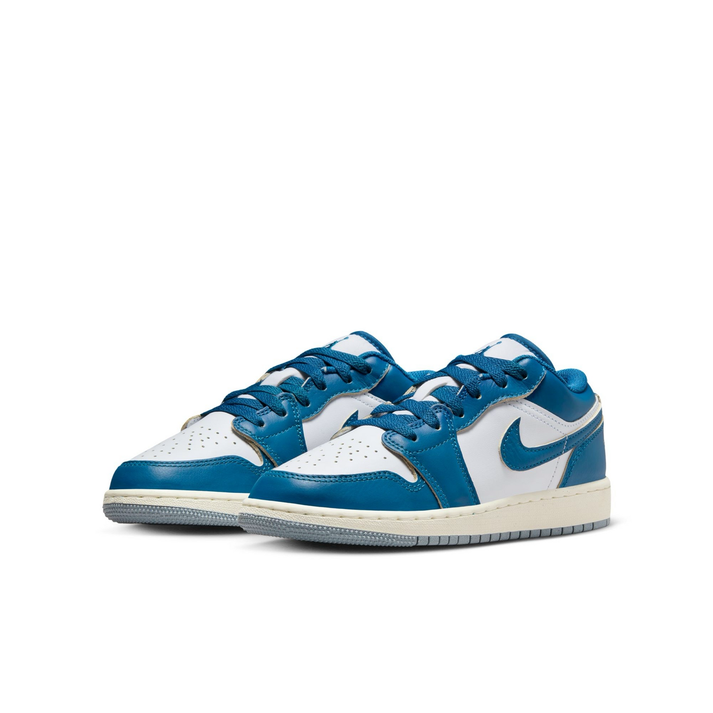 FN9137-141 Jordan 1 Low SE Industrial Blue (GS) Kids