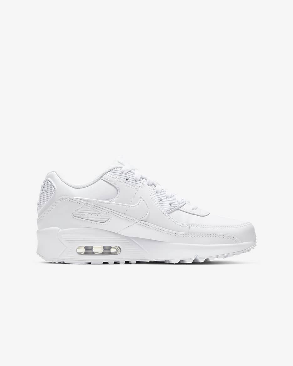 CD6864-100 Nike Air Max 90 Recraft Triple White (GS) Kids