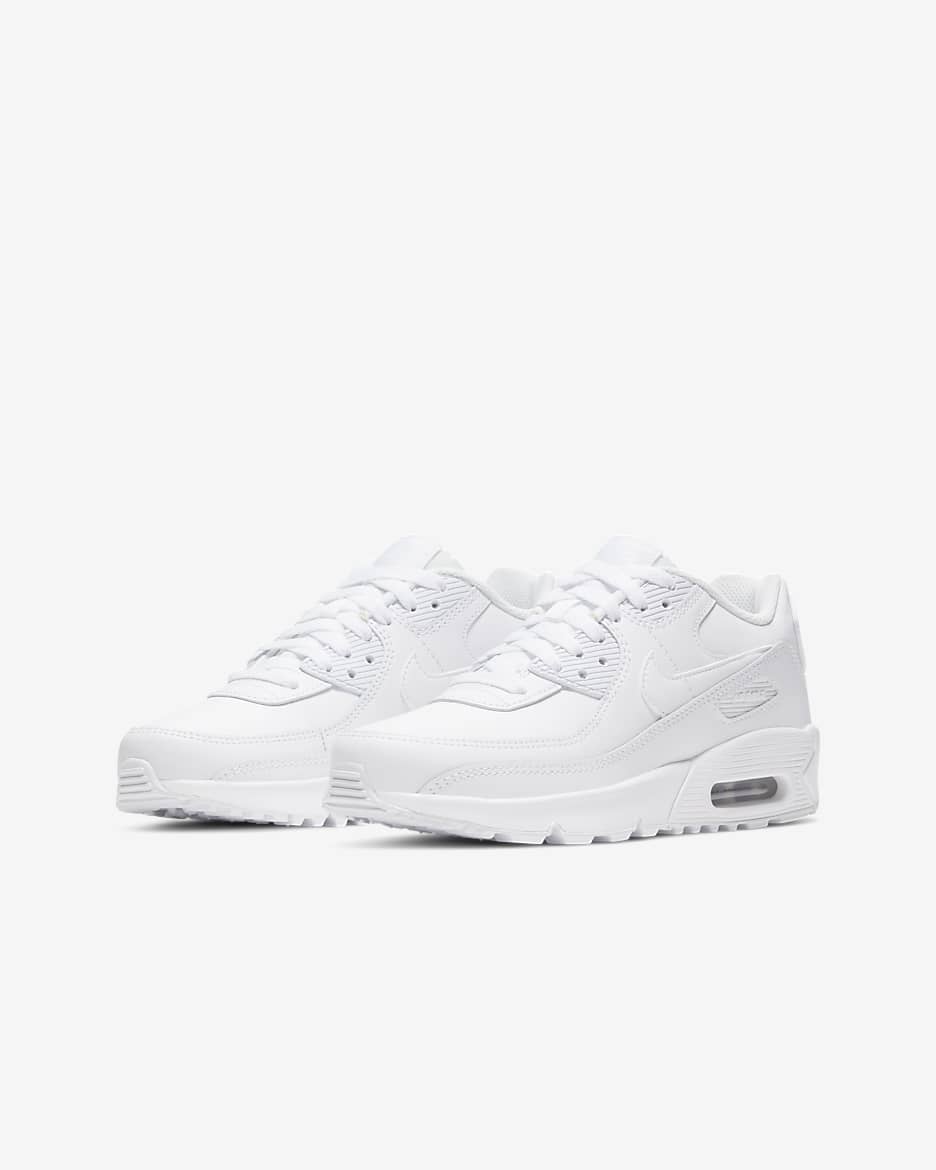 CD6864-100 Nike Air Max 90 Recraft Triple White (GS) Kids