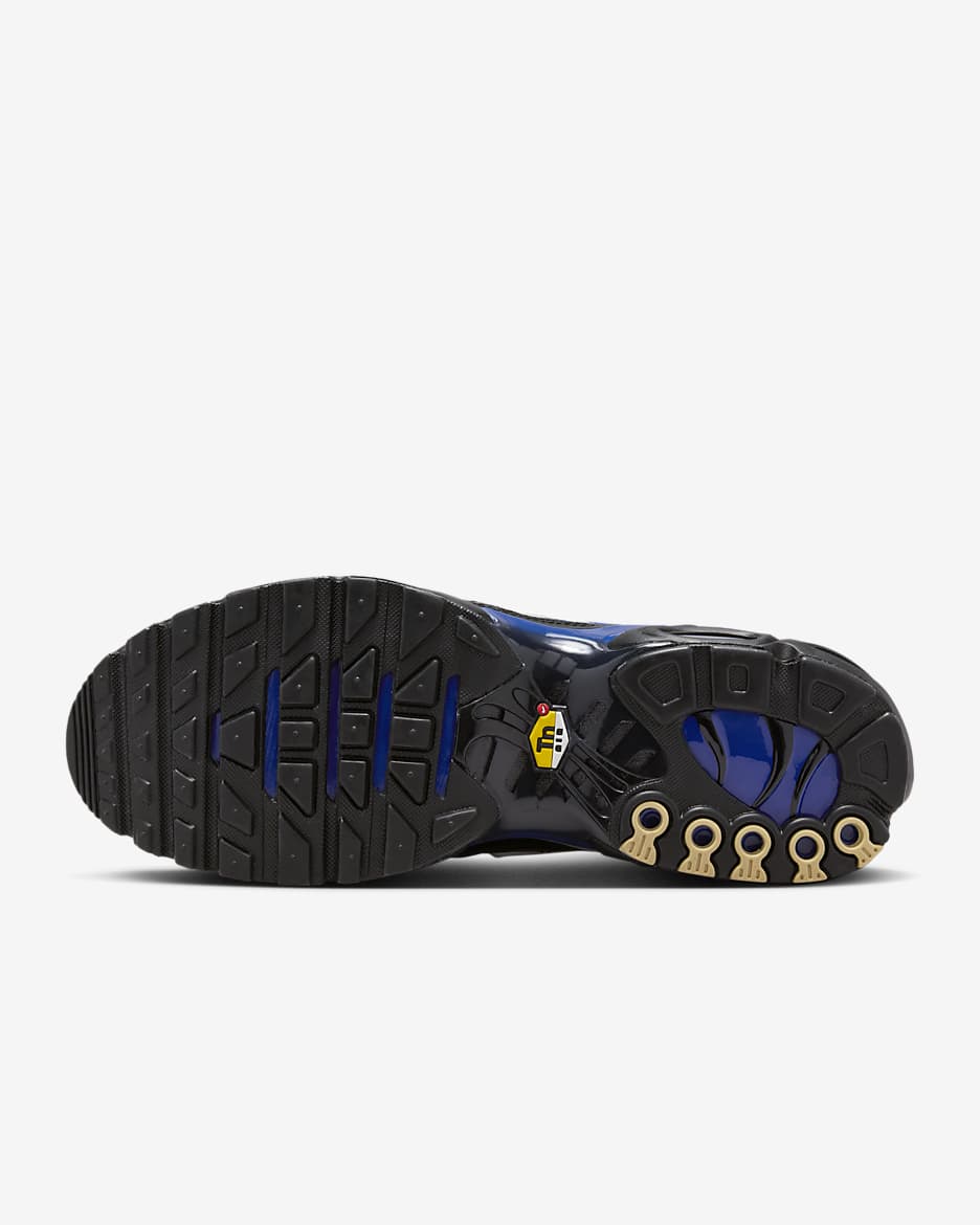 FQ7331-001 Nike Air Max Plus Premium Black Racer Blue Men's