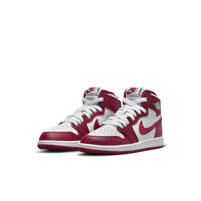 FD1412-160 Jordan 1 Retro High OG Artisanal Team Red (PS) Kids