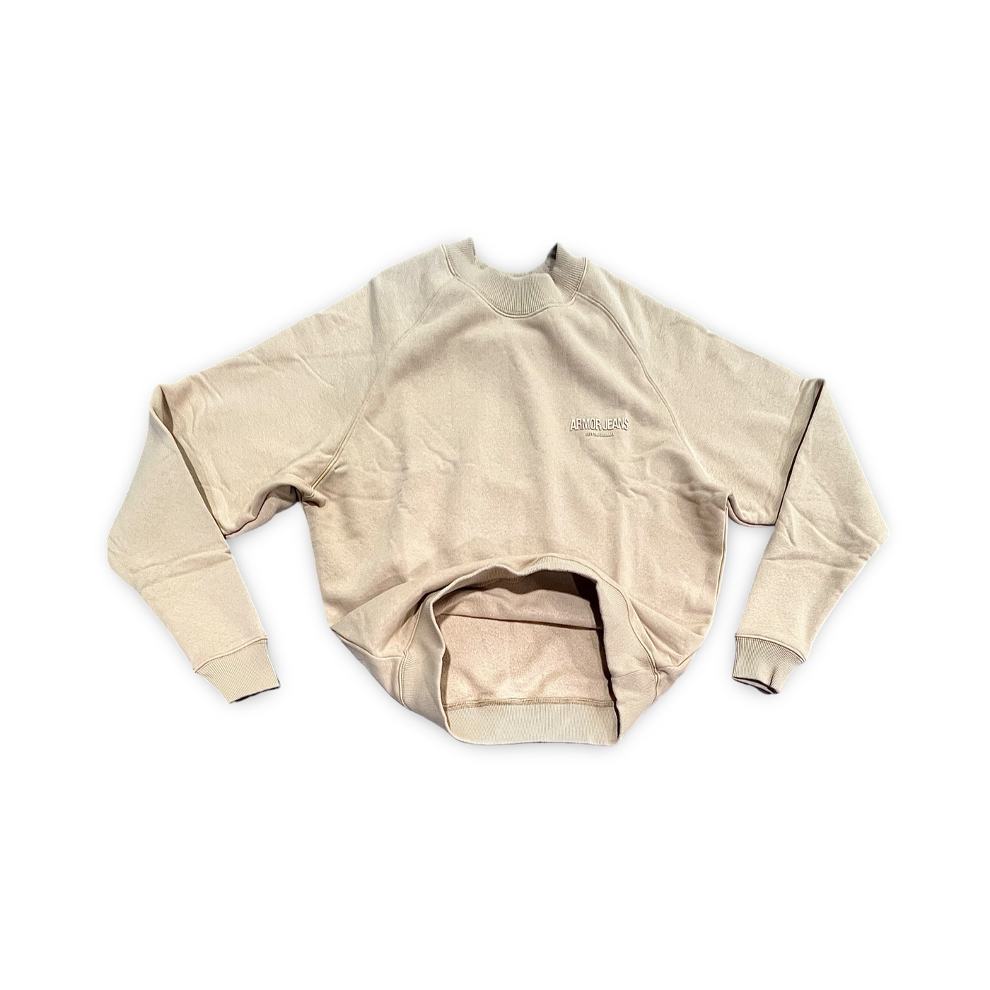 AR1002H-1 ARMOR SIGNATURE SWEATSHIRT (Sesame)