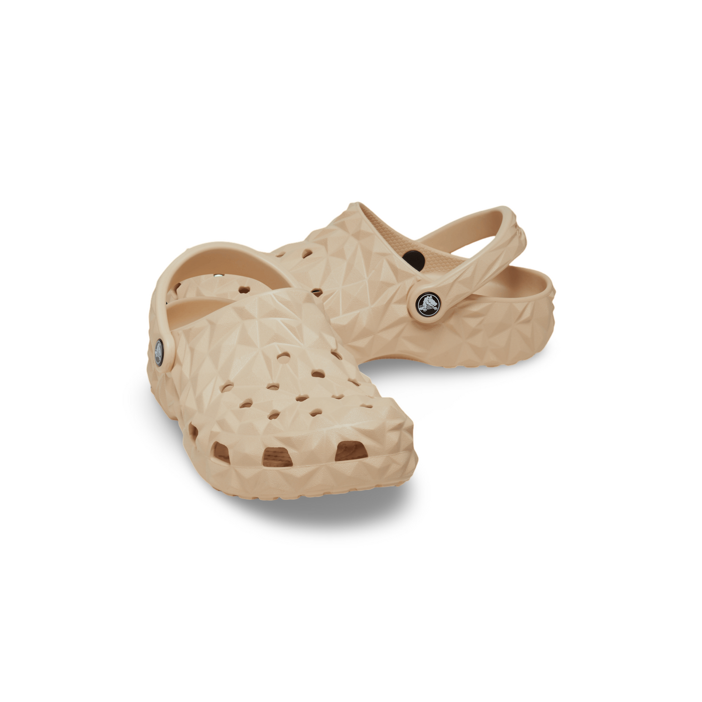 209563 Classic Geometric Crocs Clog (Shiitake)