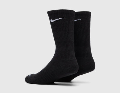 SX6897-010 Nike Everyday Dri-Fit Socks Size 10-12 Black (1-Pair)