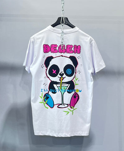 DGN003B DEGEN Panda Graphic T-Shirt