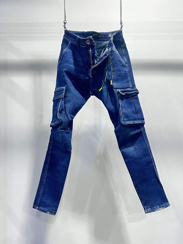 JSN0010 Catch Jeans 3649-2815 Side Pocket Denim