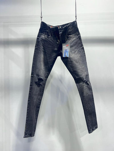JSN008 MTX Jeans Premium Denim Black Wash MTX220405