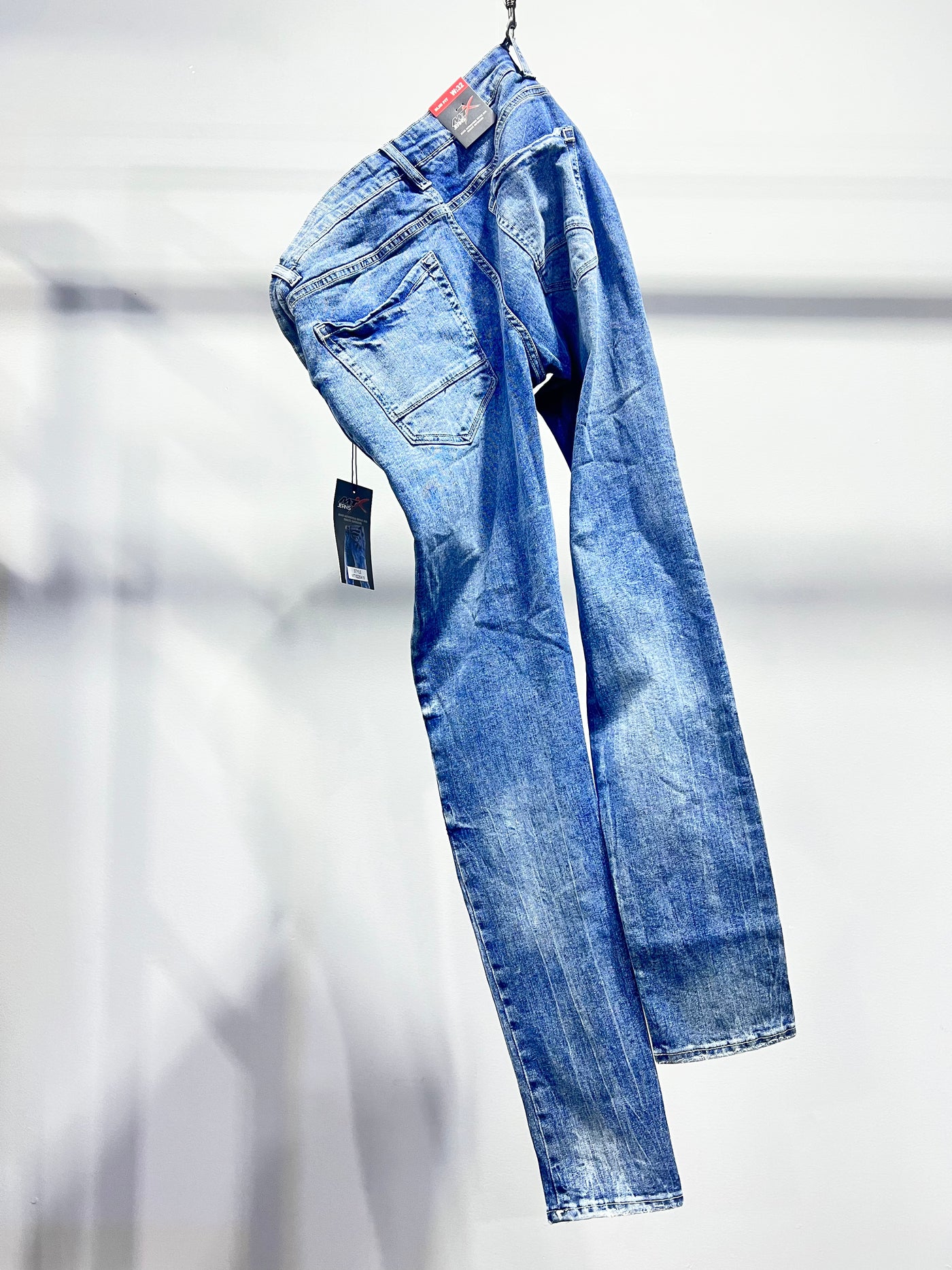 JNS0027 MTX Jeans Slim Fit Denim Skinny Light Blue MTX220419