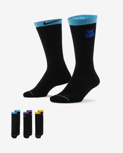 DA5043-010 Nike x Space Jam: A New Legacy Basketball Crew Socks (3 Pairs)