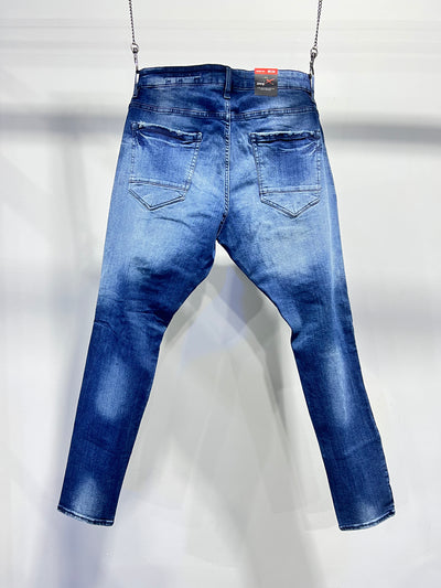 JNS0036 Matrix Jeans Slim Fit Blue Premium Spandex Denim Skinny MTX2204011
